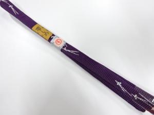 未使用品　正絹　帯留め用　手組三分紐